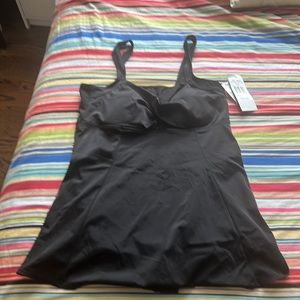 Black one piece swimsuits NWT